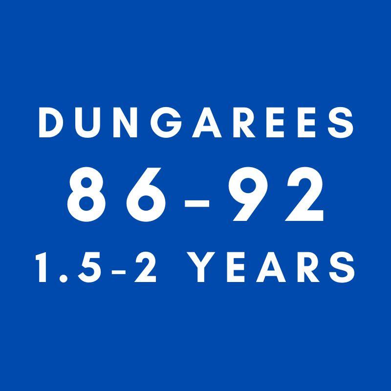 Dungarees 86-92 | 1.5 - 2 years - ScandiBugs