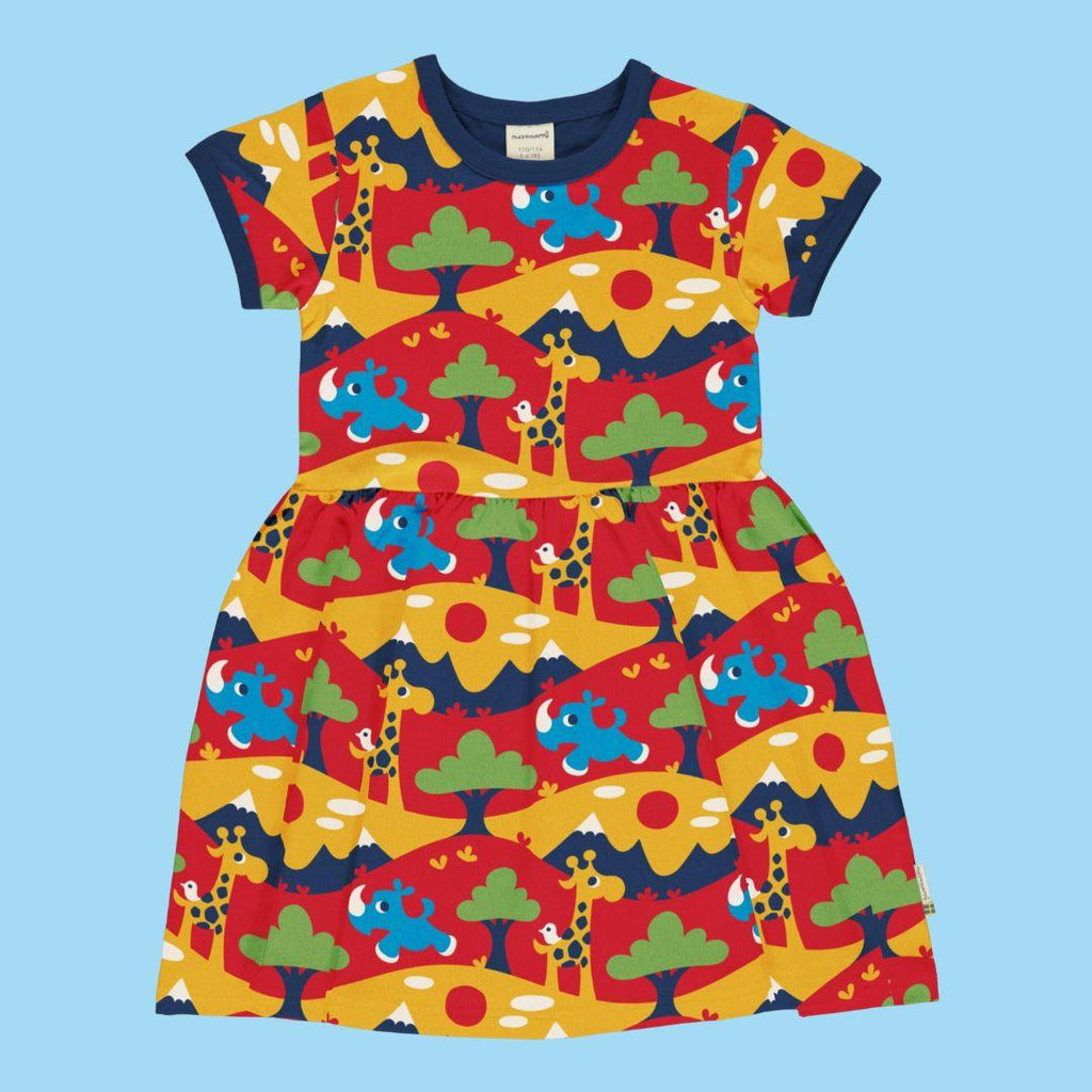 Maxomorra Short Sleeve Dresses - ScandiBugs