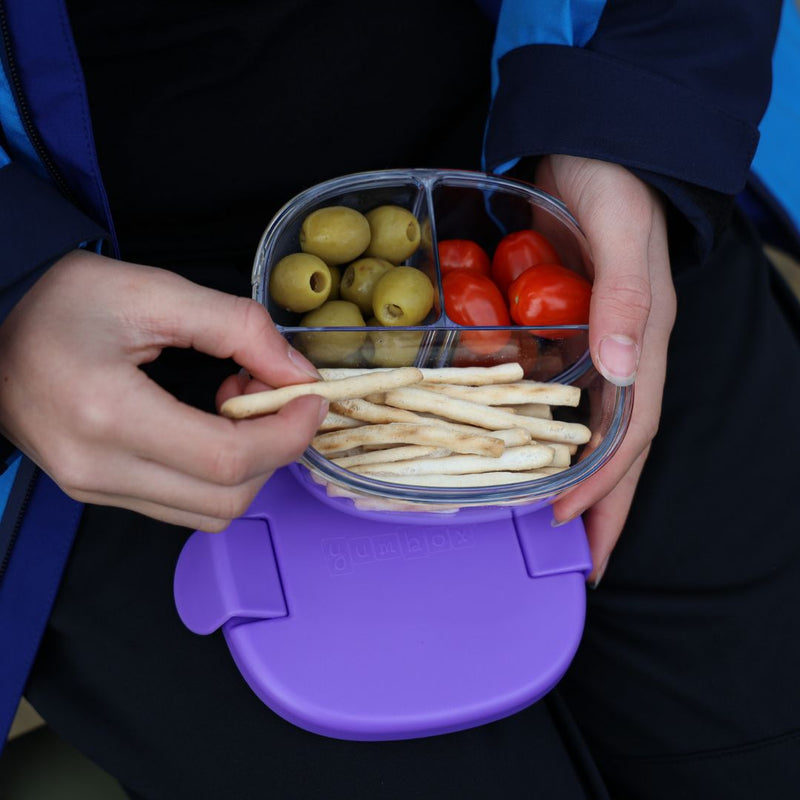 Yumbox Leakproof Snack Bowl - 3 Compartment