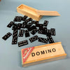 Retro Wooden Mini Domino Set