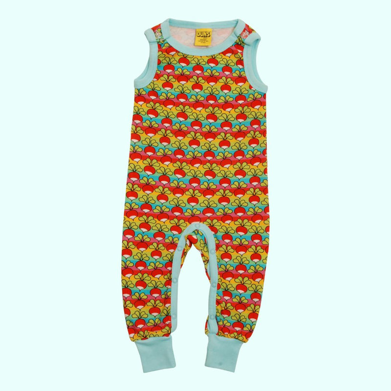 DUNS Radish Mini Stripe - Dungarees