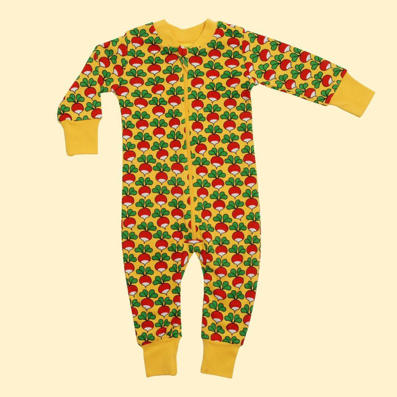 DUNS Radish Daffodil - Long Sleeve Zip Suit