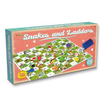 Retro Snakes and Ladders Game