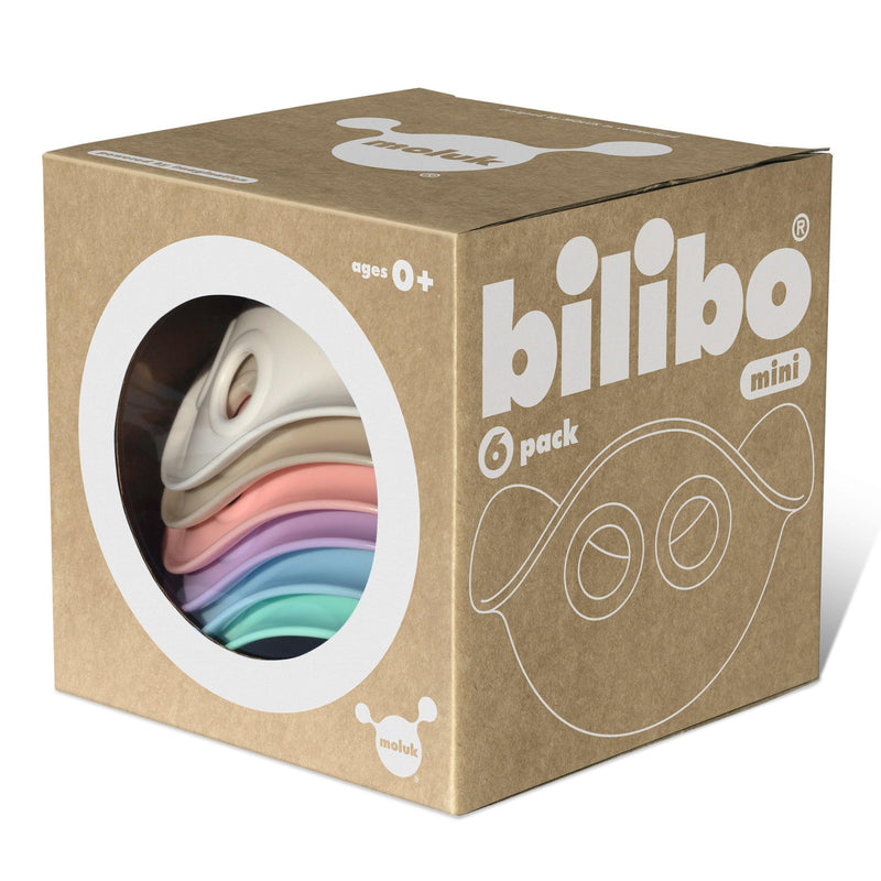 Moluk Bilibo Mini Set of 6 - Pastel