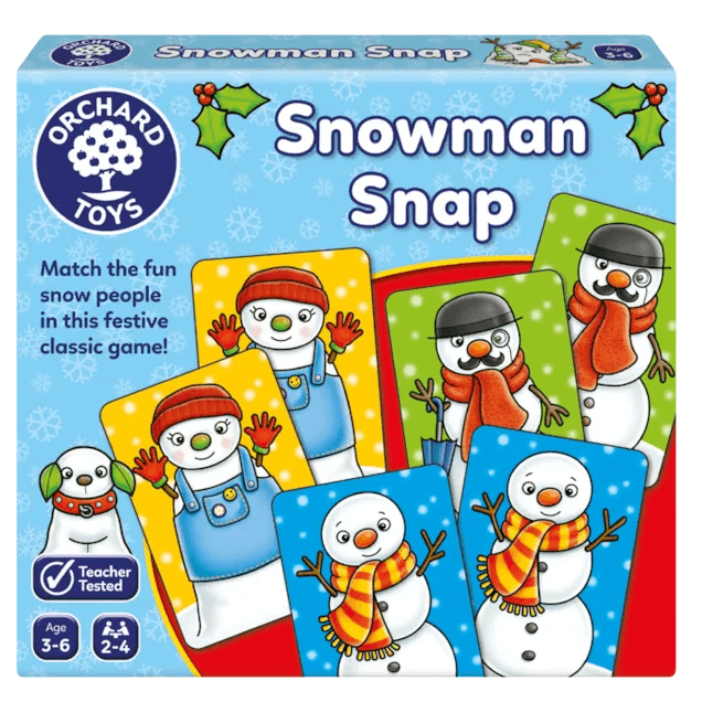 Snowman Snap - Orchard Toys Mini Game