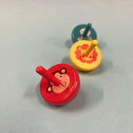 Retro Wooden Animal Spinning Tops