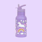 A Lovely Little Company - Kids Stainless Steel Drink / Water Bottle: Unicorn dreams