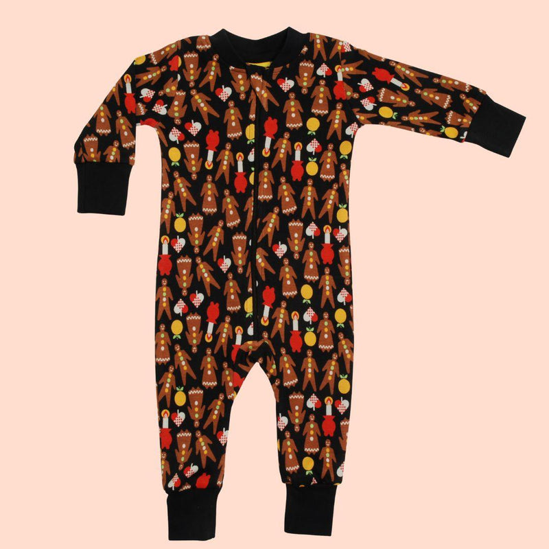 DUNS Gingerbread - Long Sleeve Zip Suit