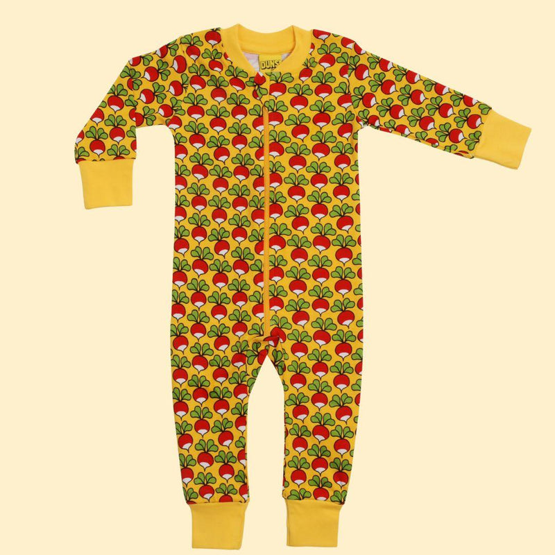 DUNS Radish Citrus - Long Sleeve Zip Suit