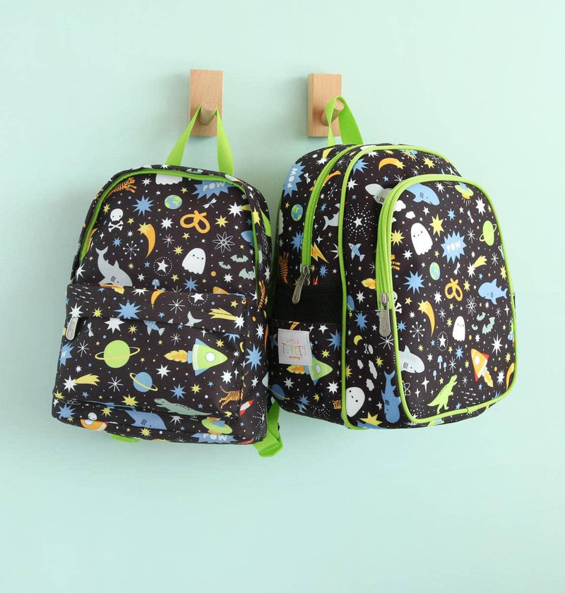 A Little Lovely Company Backpack with insulated pocket Galaxy ScandiBugs