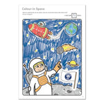 Outer Space - Orchard Toys Sticker Colouring Book