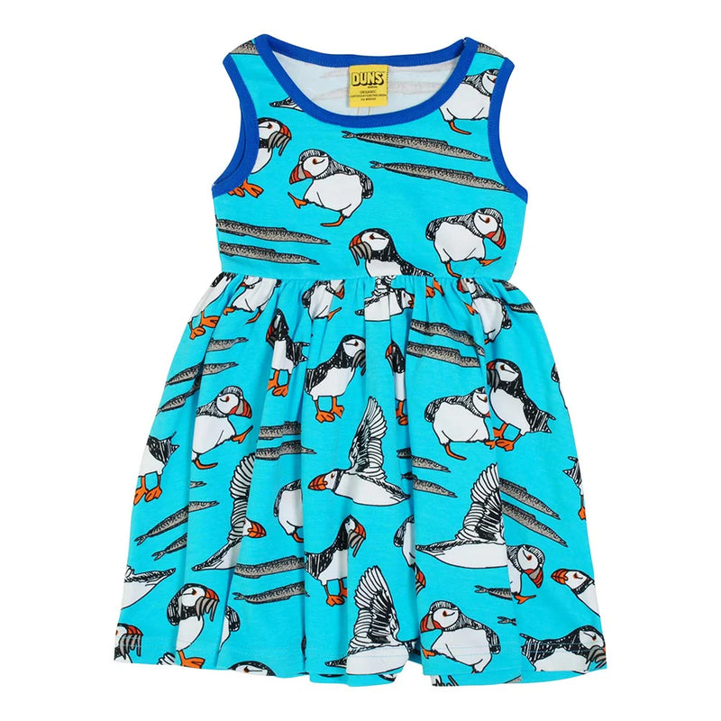 DUNS - Puffin - Blue Atoll - Sleeveless Gather Twirly Dress - 158 | 12-13y ***LAST ONE***