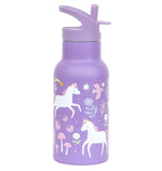 A Lovely Little Company - Kids Stainless Steel Drink / Water Bottle: Unicorn dreams