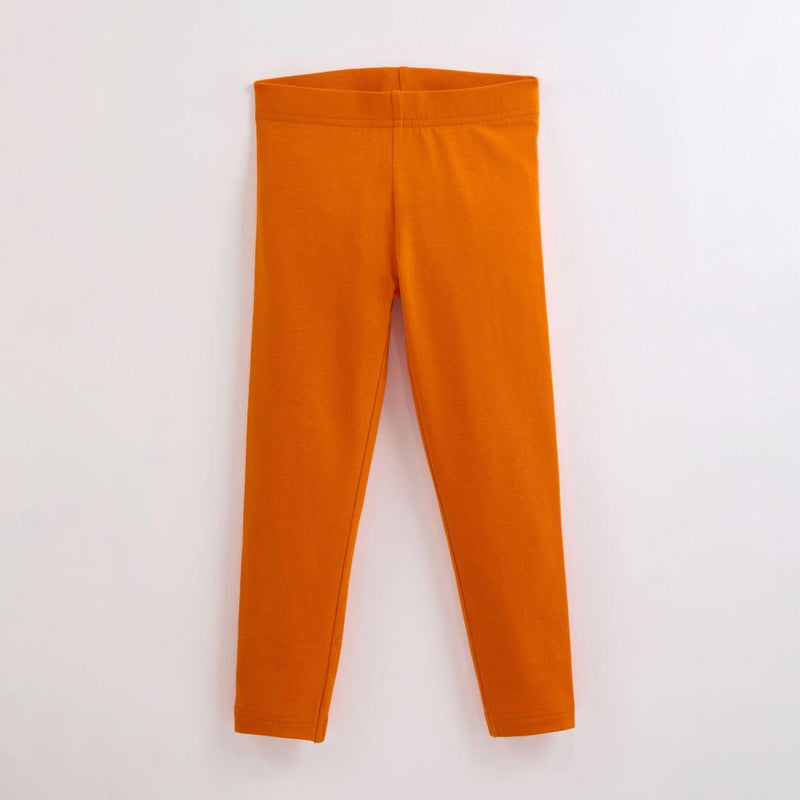 ScandiBugs Own Label Organic Leggings - Tangelo Orange - ScandiBugs