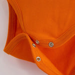 ScandiBugs Own Label Organic Long Sleeve Vest - Tangelo Orange - ScandiBugs