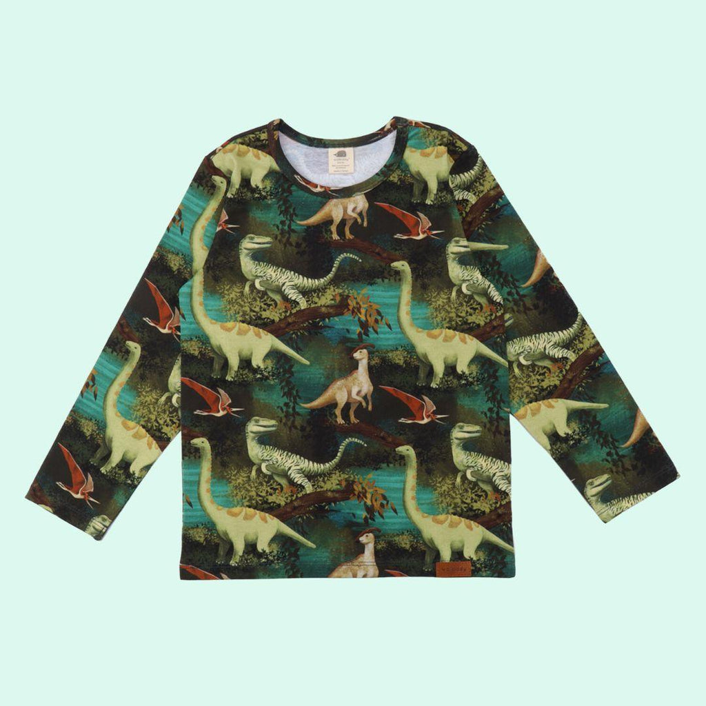 Walkiddy Dinosaur Jungle Long Sleeve Shirt - ScandiBugs