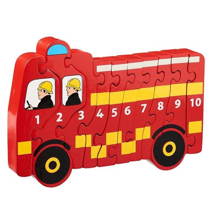 Lanka Kade Fire Engine 1-10 Jigsaw : ScandiBugs