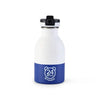 Noodoll Stainless Steel Bottle - Ricebamboo Panda - Blue/White - ScandiBugs