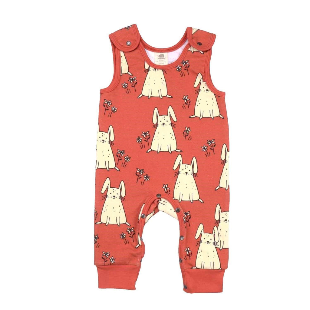 Walkiddy Tiny Rabbits Jumpsuit / Dungarees - ScandiBugs